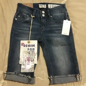 Indigo Rein Denim Shorts